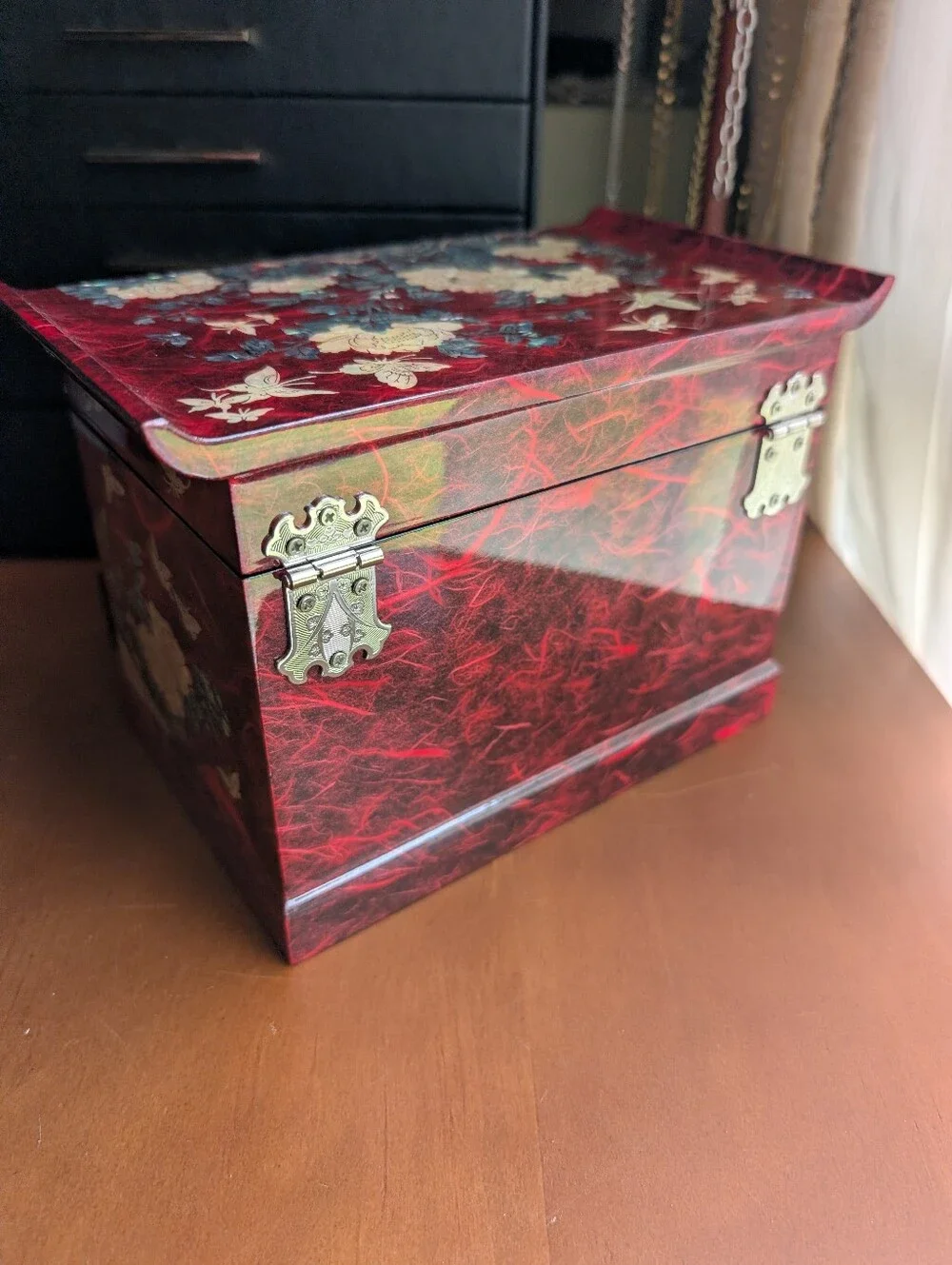 Korean Mother of Pearl Jewelry Box Organizer
